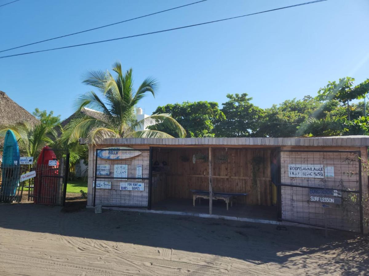 Green Belly Surf Hostel El Paredón Buena Vista Exteriér fotografie